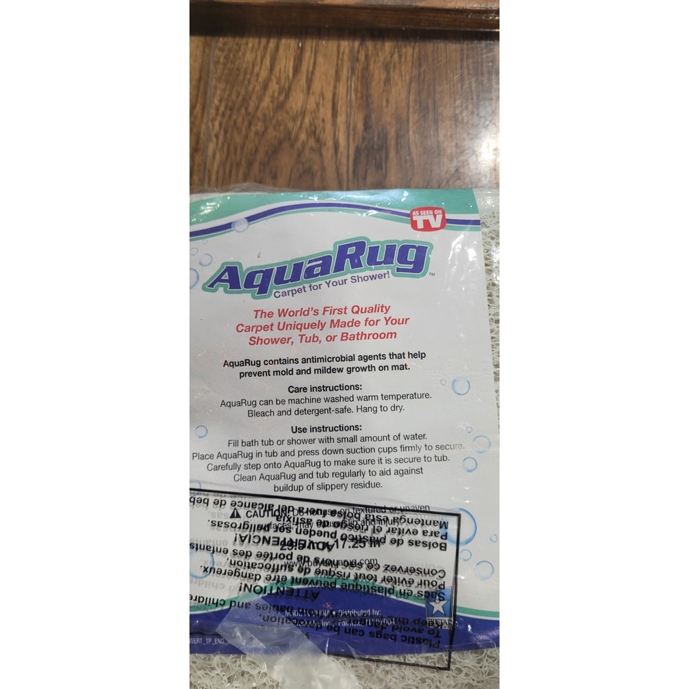 Aqua Rug Carpet Shower - Picture 2 of 5